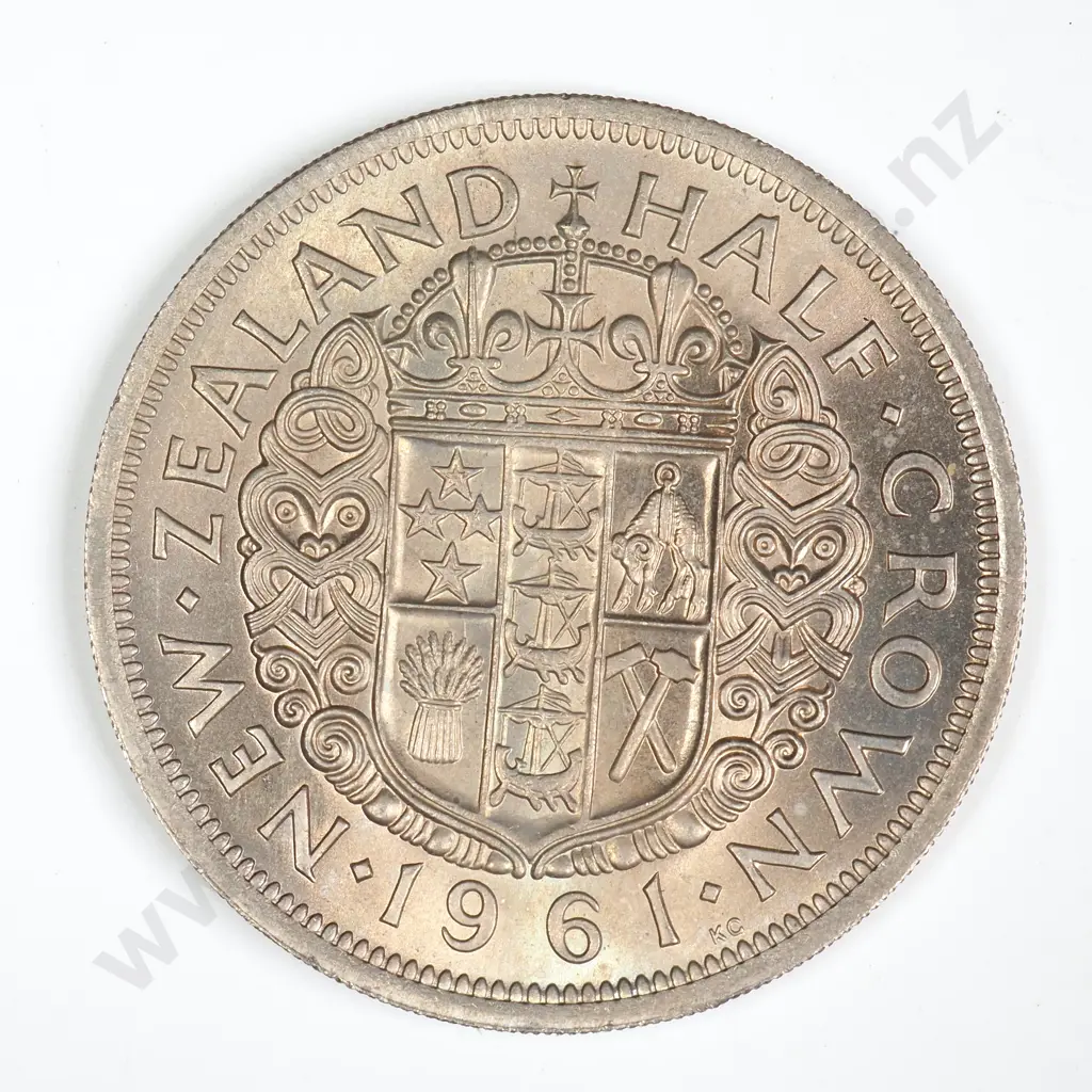 1961 HALFCROWN, UNC, C.V. $90 Image 1++