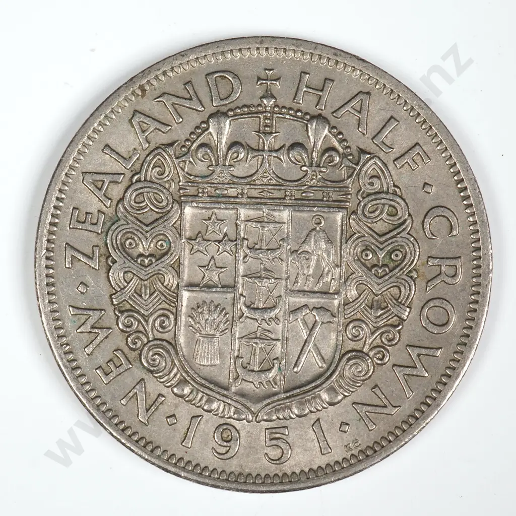 50 X 1951 HALFCROWNS, V.F. OR BETTER, MINIMUM C.C.V. $250 Image 1++