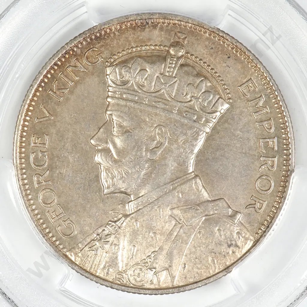 1934 HALFCROWN, MS63, MINIMUM C.V. $850 Image 1++