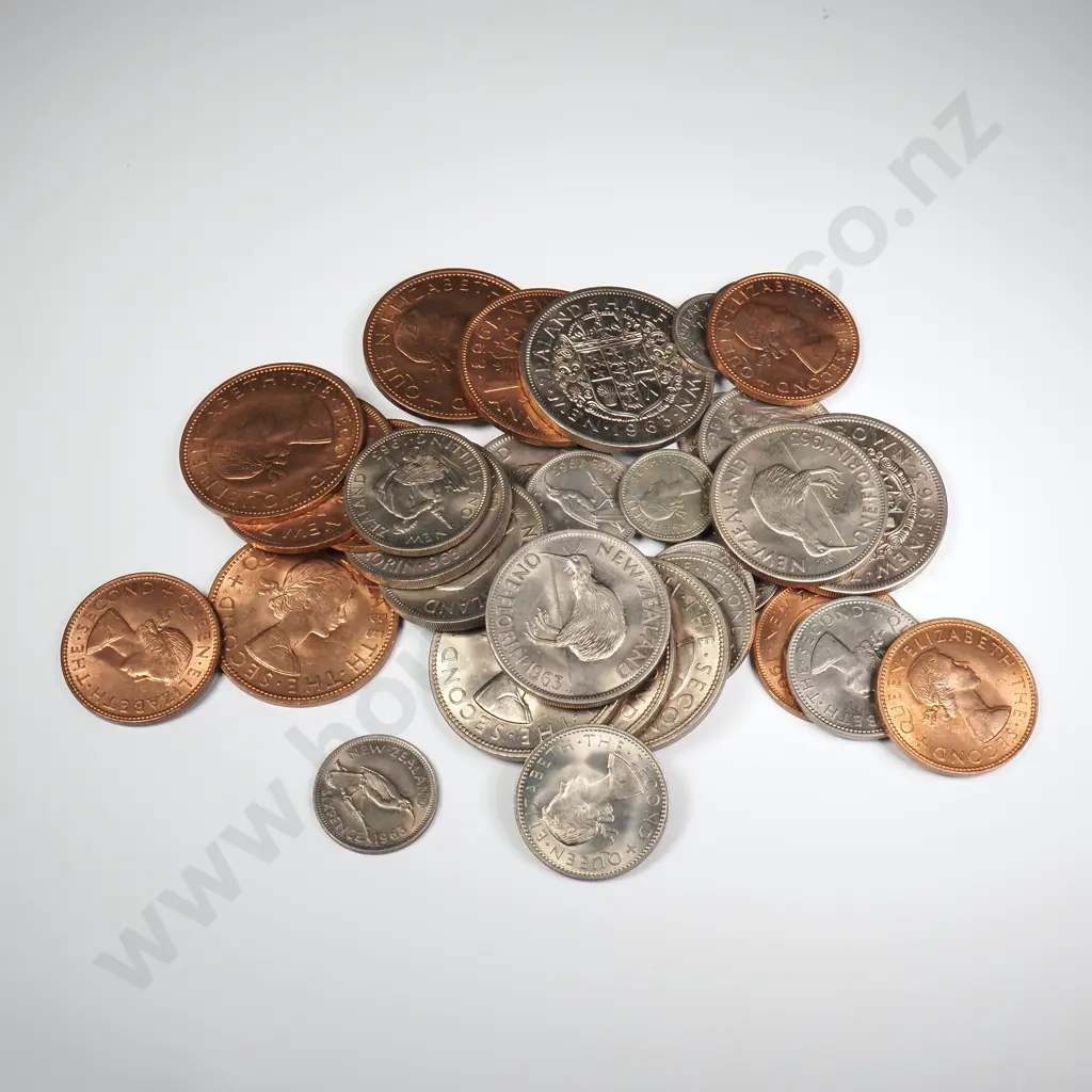 5 X 1963 SEVEN COIN DATE SETS, A.UNC OR BETTER Image 1++