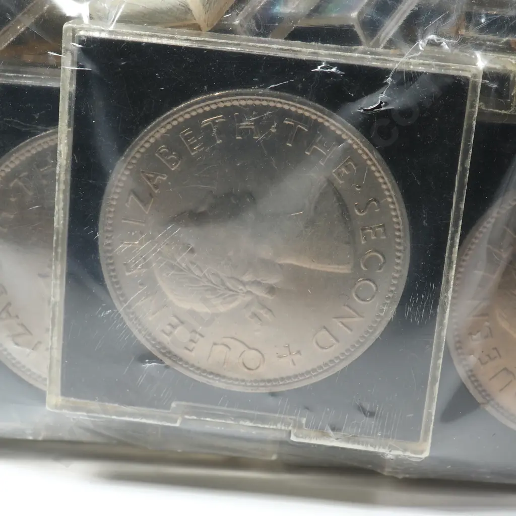 100 X CASED 1953 CROWNS Image 1++
