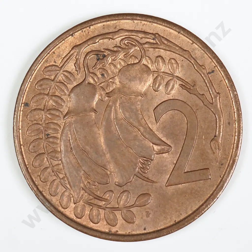 1967 'BAHAMA MULE' 2 CENTS, SOME LUSTRE, E.F Image 1++