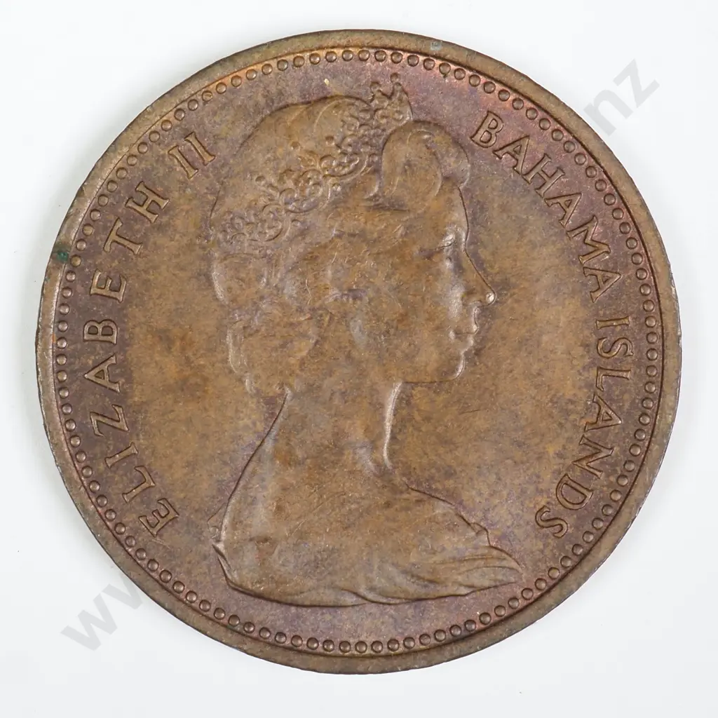 1967 'BAHAMA MULE' 2 CENTS, AVERAGE Image 1++