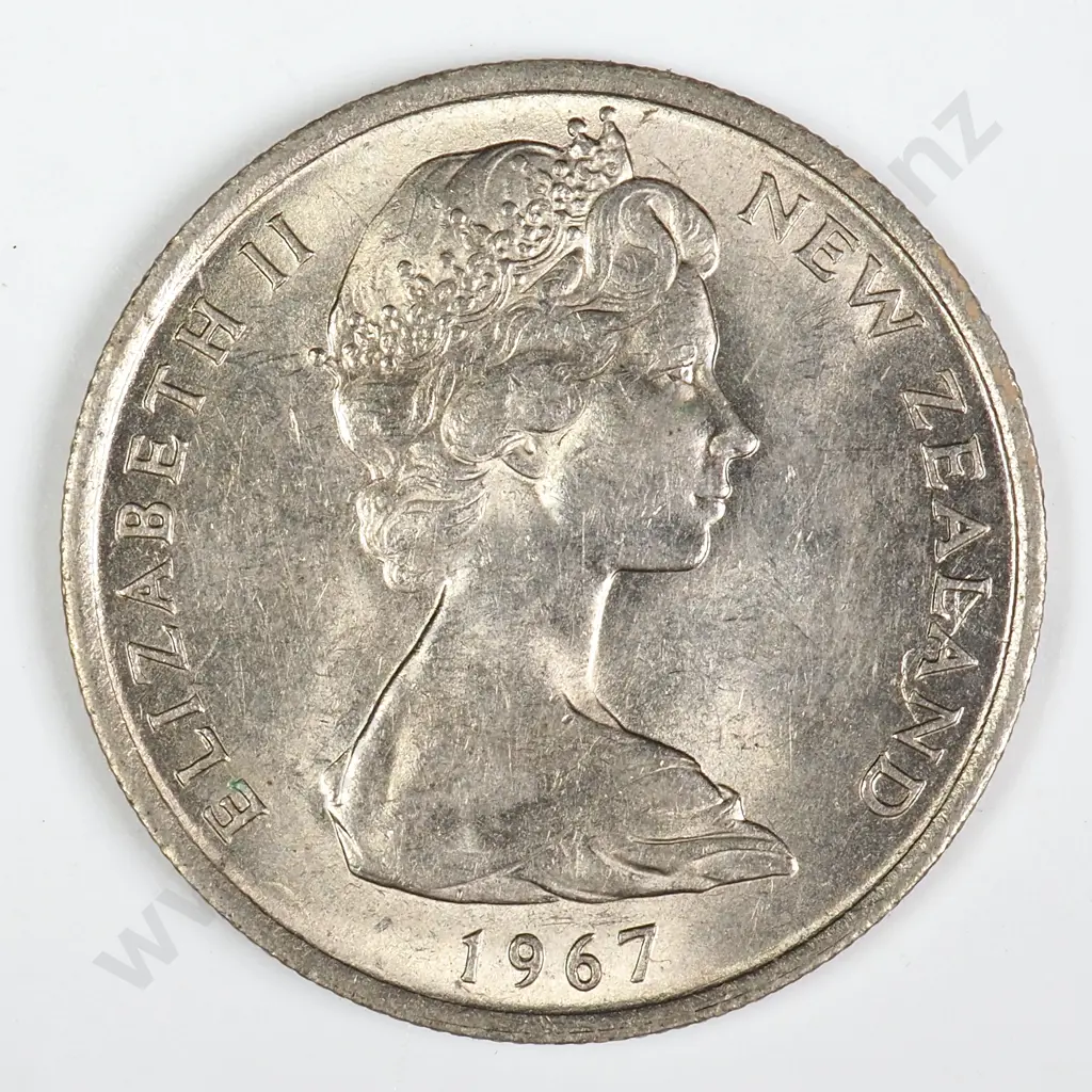 1967 'NO SEA' 5 CENTS, UNC, C.V $100 Image 1++