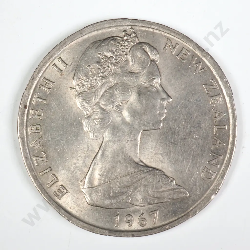 1967 'DOT OVER 1' 50 CENTS, E.F, C.V $60 Image 1++