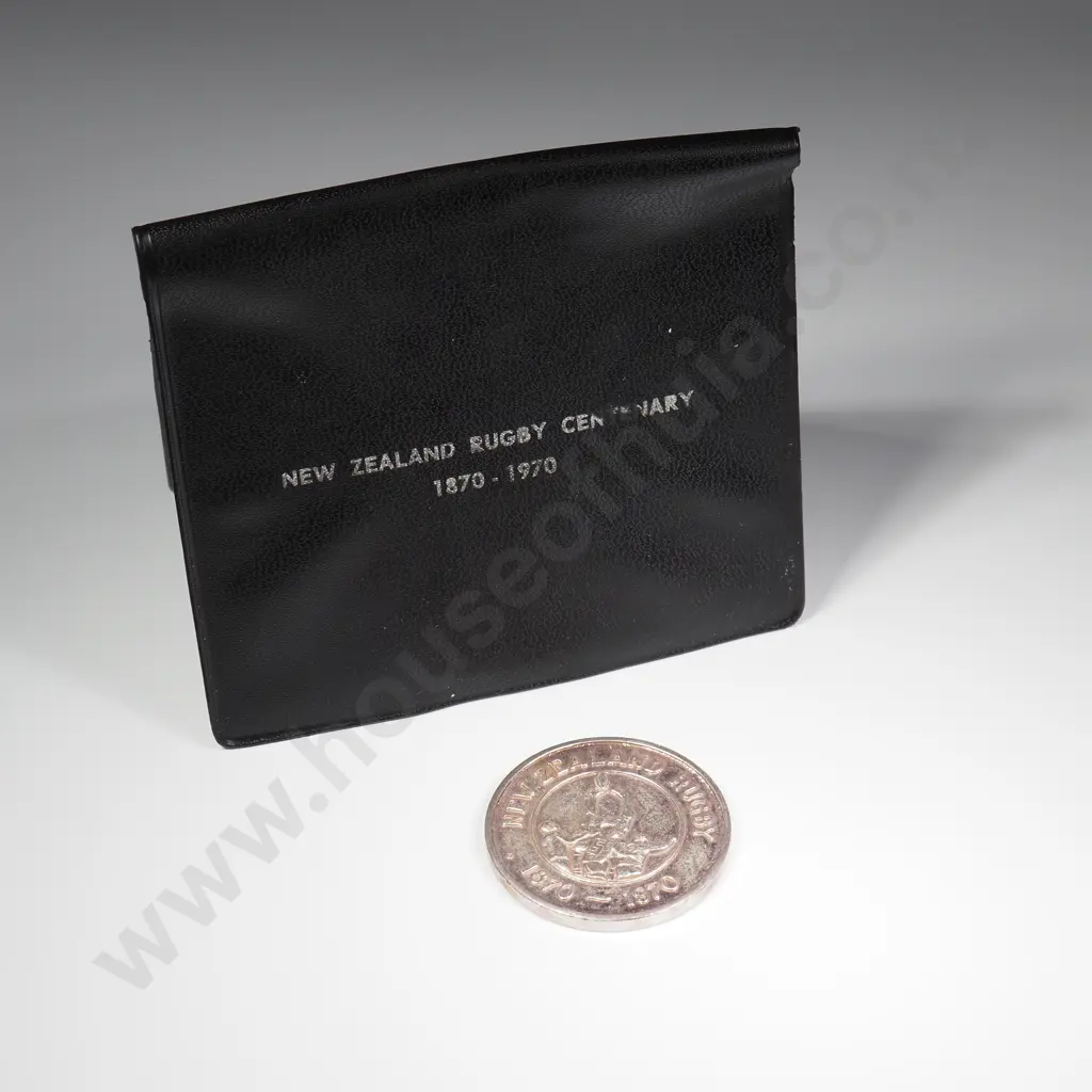 RUGBY CENTENARY SILVER MEDAL 1970, 28 GRAMS Image 1++