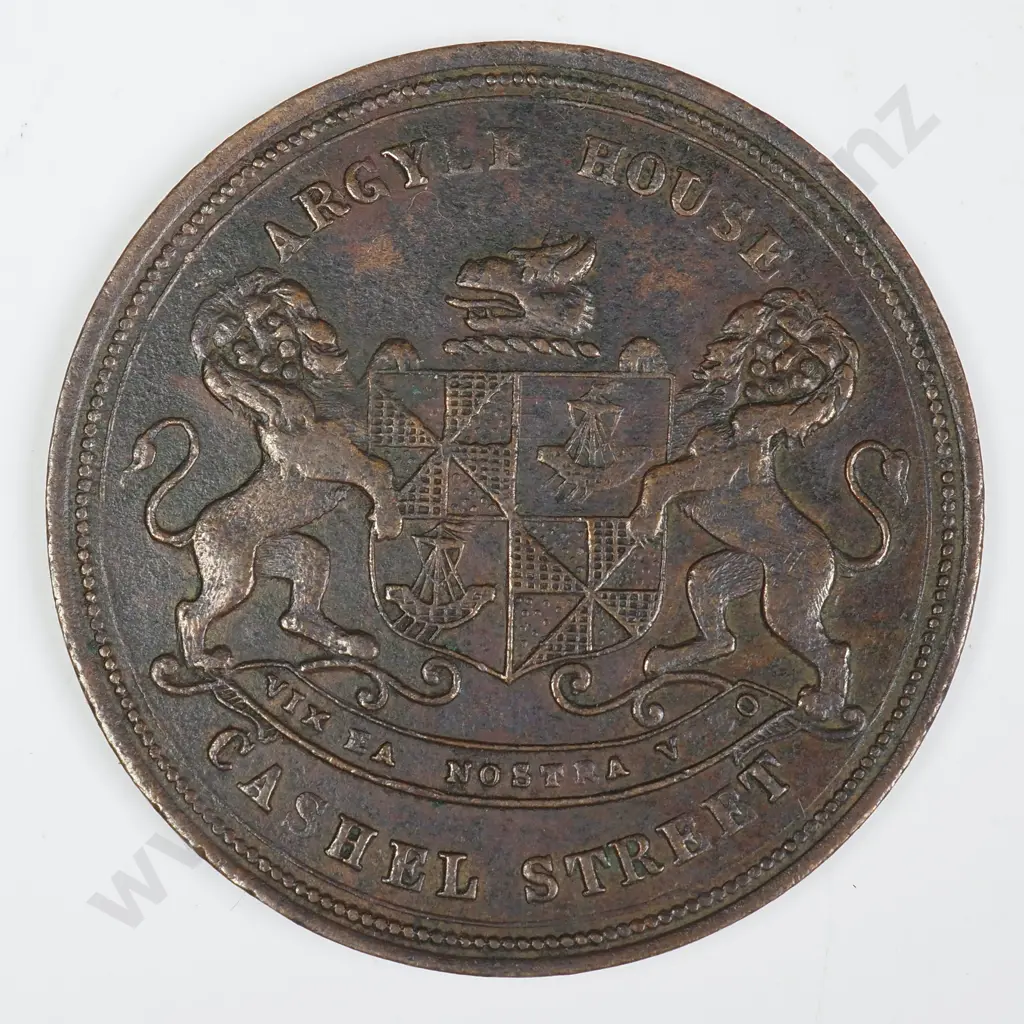 G. L. BEATH, CHRISTCHURCH ONE PENNY, LAMPARD 306C Image 1++