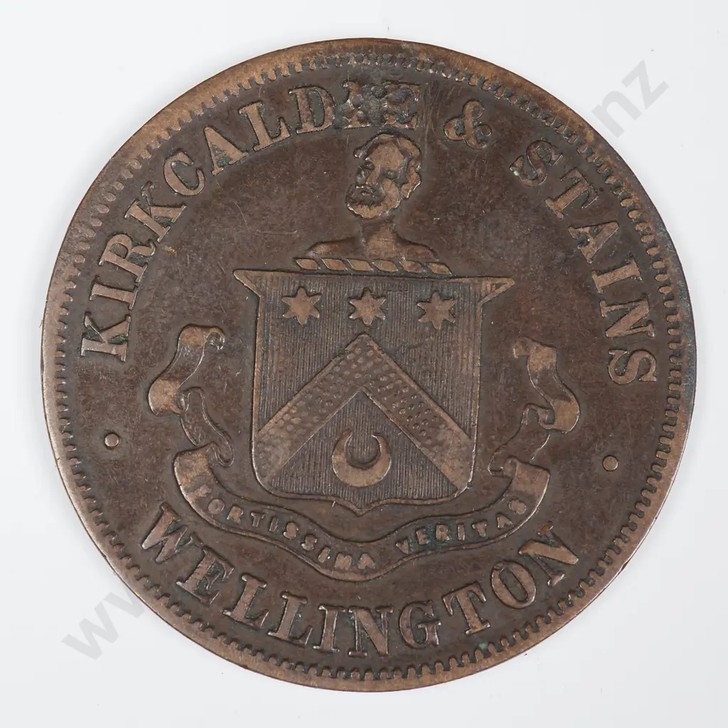 KIRKCALDIE & STAINS, WELLINGTON ONE PENNY, LAMPARD 327 Image 1++