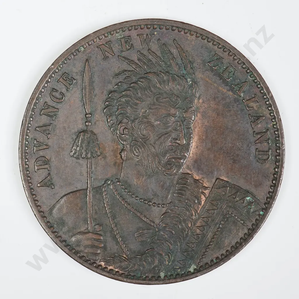 MILNER & THOMPSON, CHRISTCHURCH ONE PENNY, LAMPARD 33B Image 1++