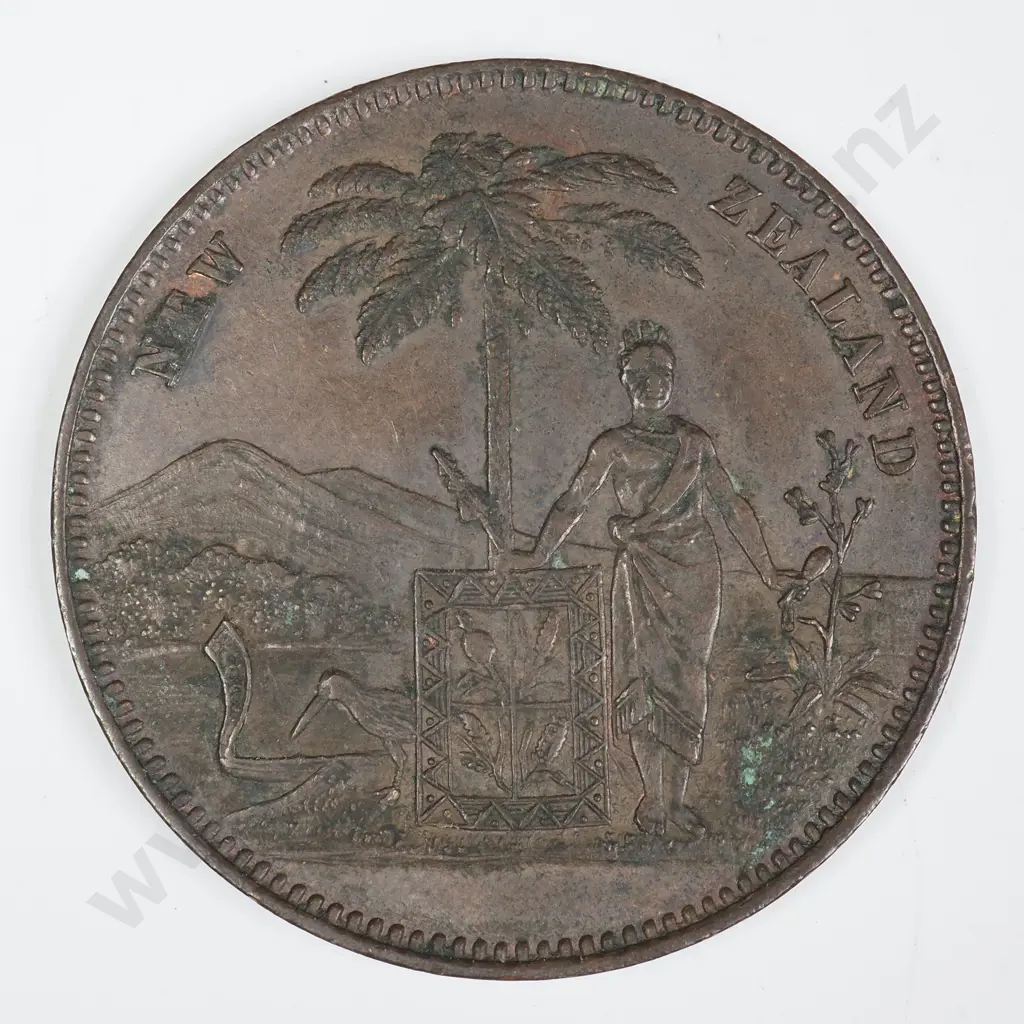 MILNER & THOMPSON, CHRISTCHURCH ONE PENNY, LAMPARD 33B Image 1++
