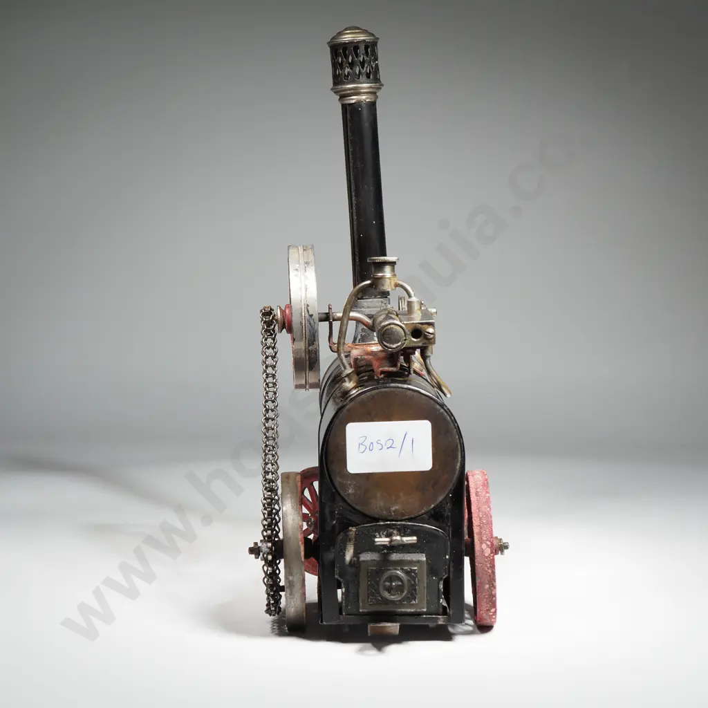 Toy Steam Traction  Engine  in Working Order. Possibly Bing Image 1++