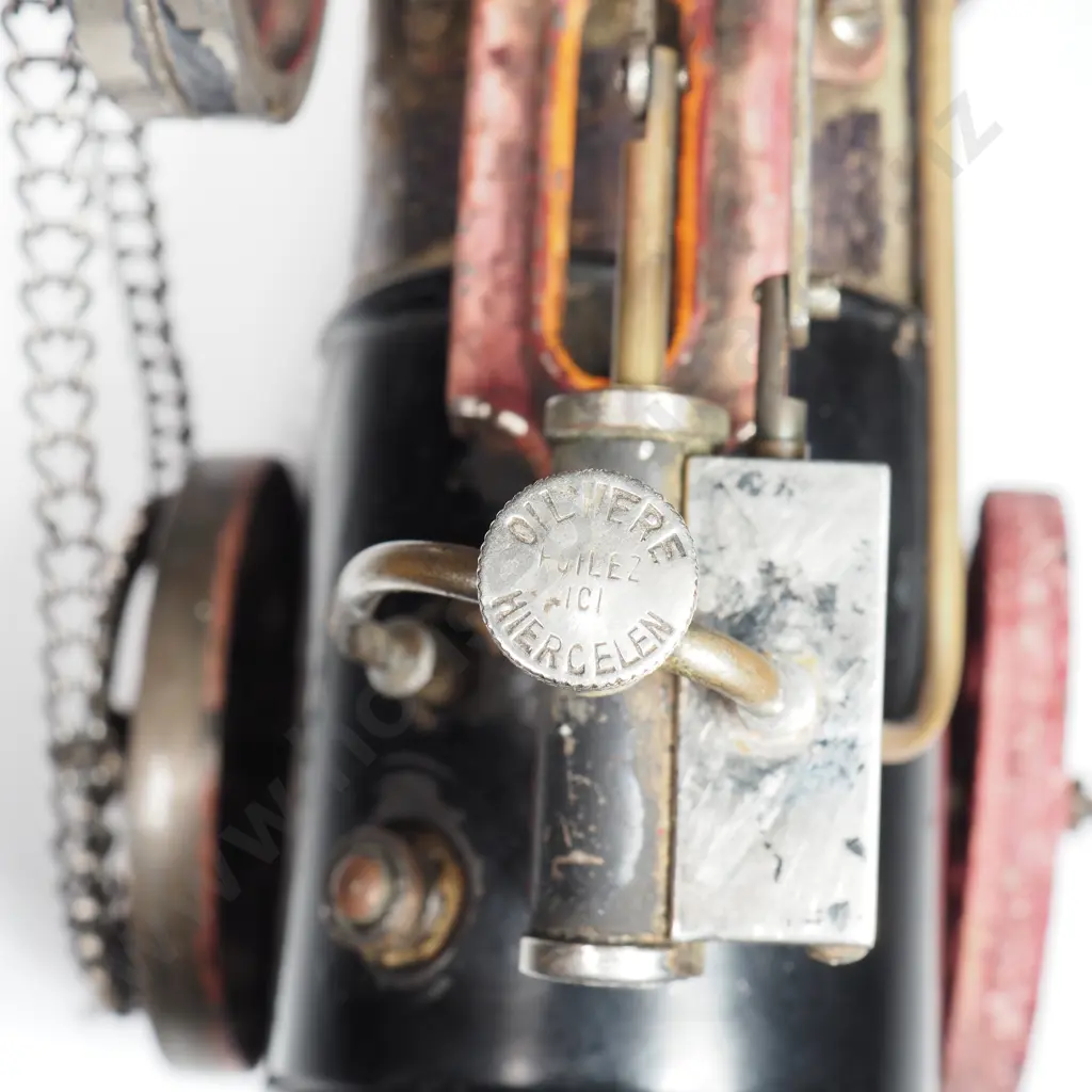 Toy Steam Traction  Engine  in Working Order. Possibly Bing Image 1++