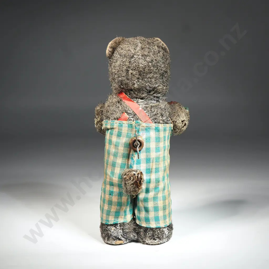 Vintage "Thirsty Bear" Mechanical Clockwork Wind-up Toy Image 1++