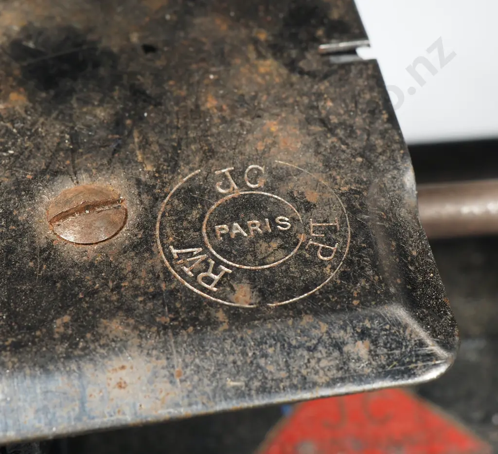 Antique 'Baby' Toy Sewing Machine, Marked Paris c.1920 Image 1++