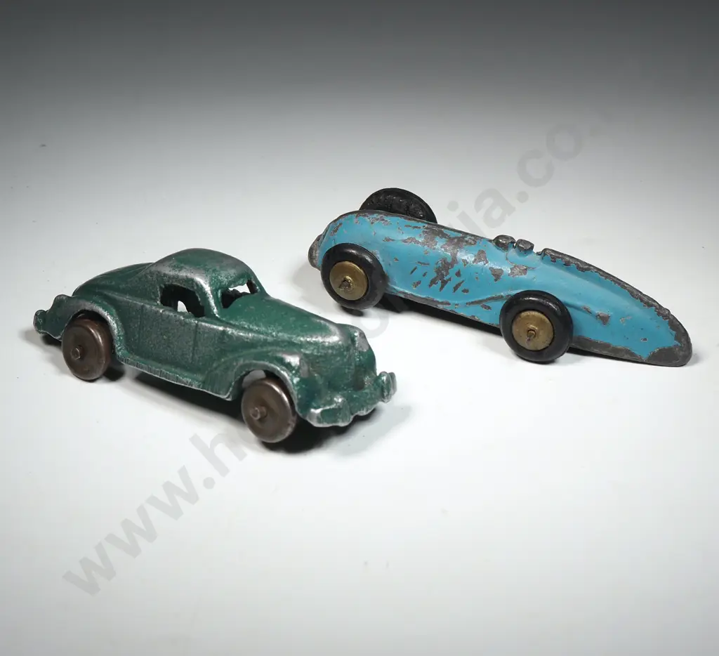 Two Miniature Lead cars Image 1++