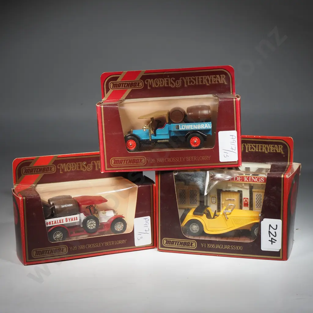 Three Matchbox Models of Yesteryear Image 1++