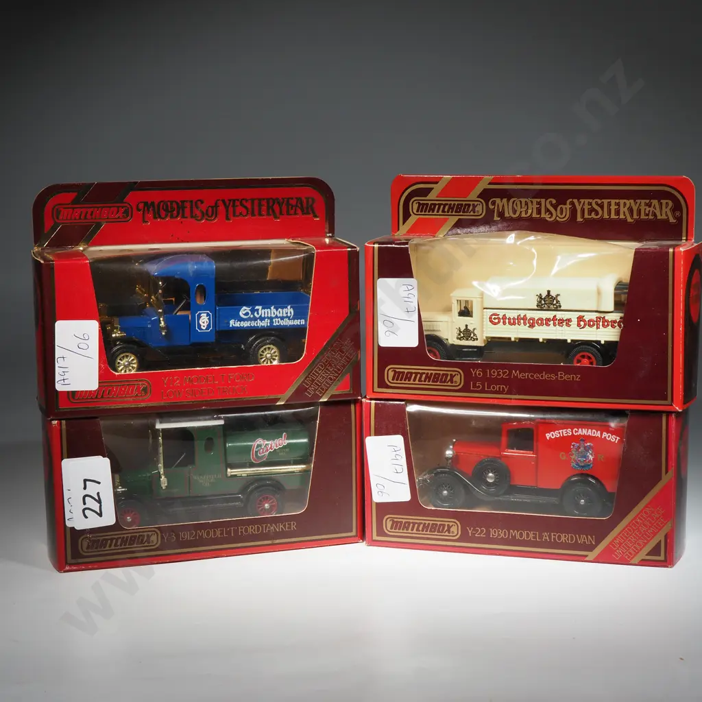 Four Matchbox Models of Yesteryear Image 1++