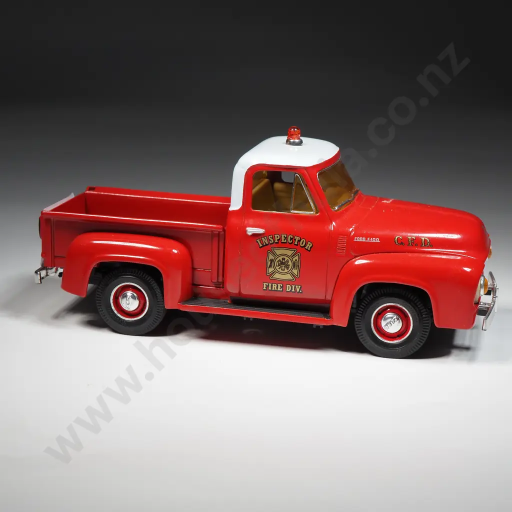 1953 Replica Ford F100 Fire Dept. Flatbed Truck Image 1++