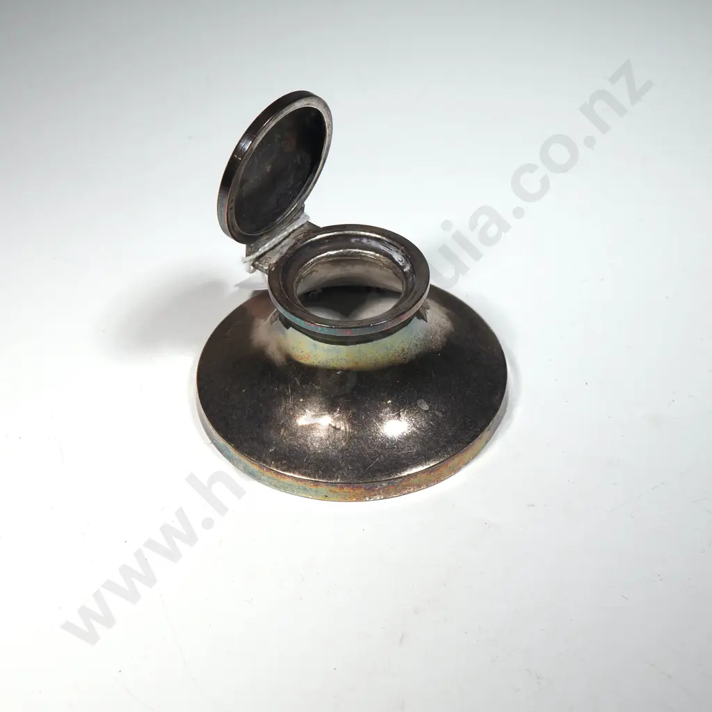 Sterling Silver Capstan Inkwell A/F Image 1++