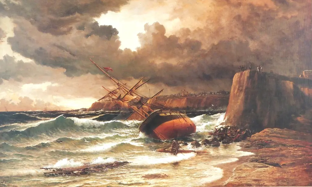 John Gibb - "After The Storm", Ltd. Ed. Print 82/750 (1987) Image 1++