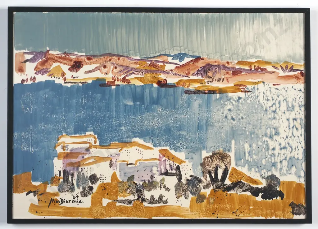 Douglas Macdiarmid - 'Corsica V', Acrylic (1964) Image 1++