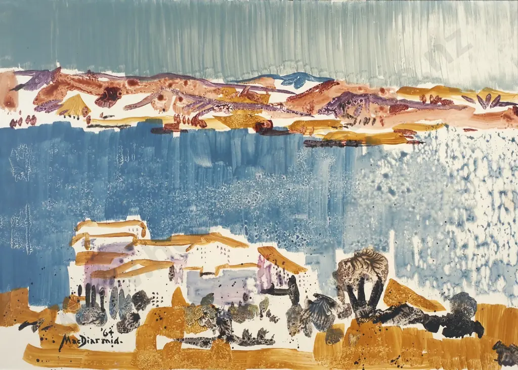 Douglas Macdiarmid - 'Corsica V', Acrylic (1964) Image 1++