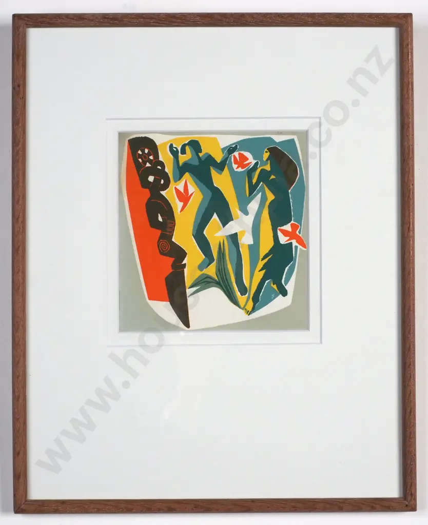 Russell Clark - Untitled, Lithographic Book Cover (c. 1965) Image 1++