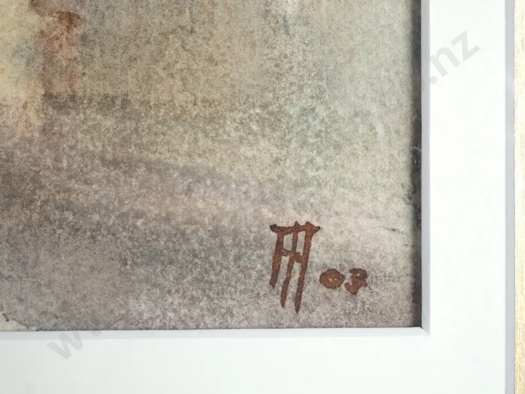 Frances Hodgkins - 'St Ives Boats at Rest', Watercolour (1907) Image 1++
