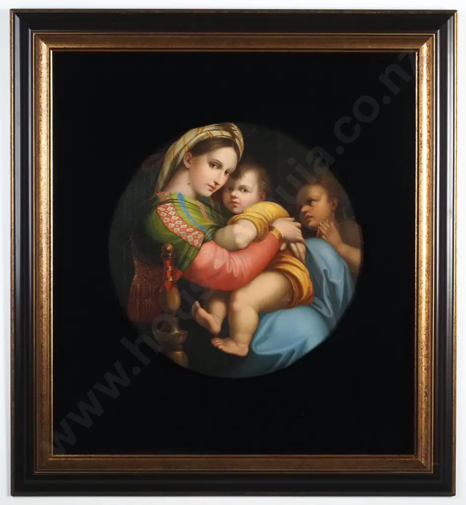 After Raphael - Madonna & Child with St. Joseph Image 1++