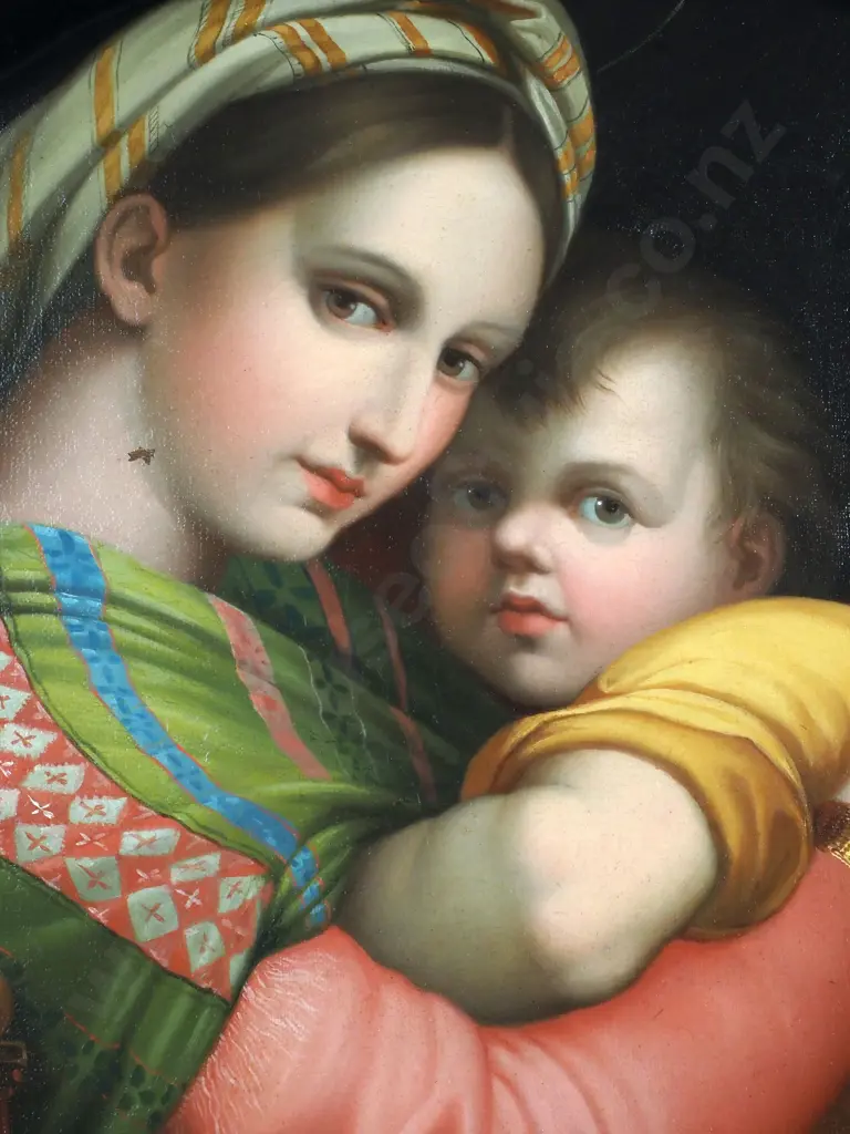 After Raphael - Madonna & Child with St. Joseph Image 1++