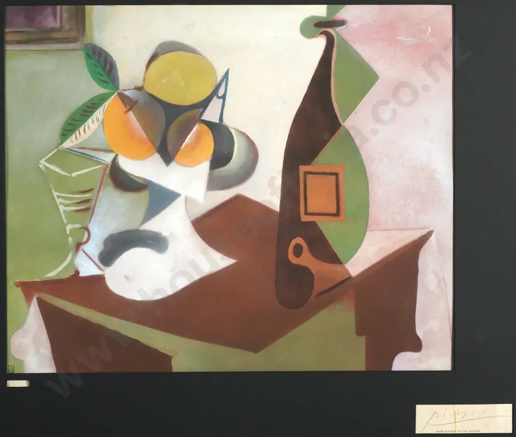 Pablo Picasso - Still Life With Lemons and Oranges, Collotype and Pochoir, LE 171/325  Image 1++