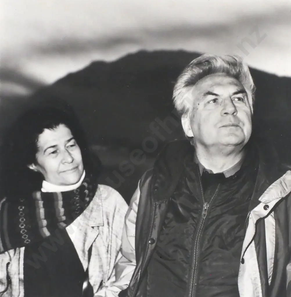 Attr. Brian Brake - Double Portrait, Silver Gelatin Photograph Image 1++