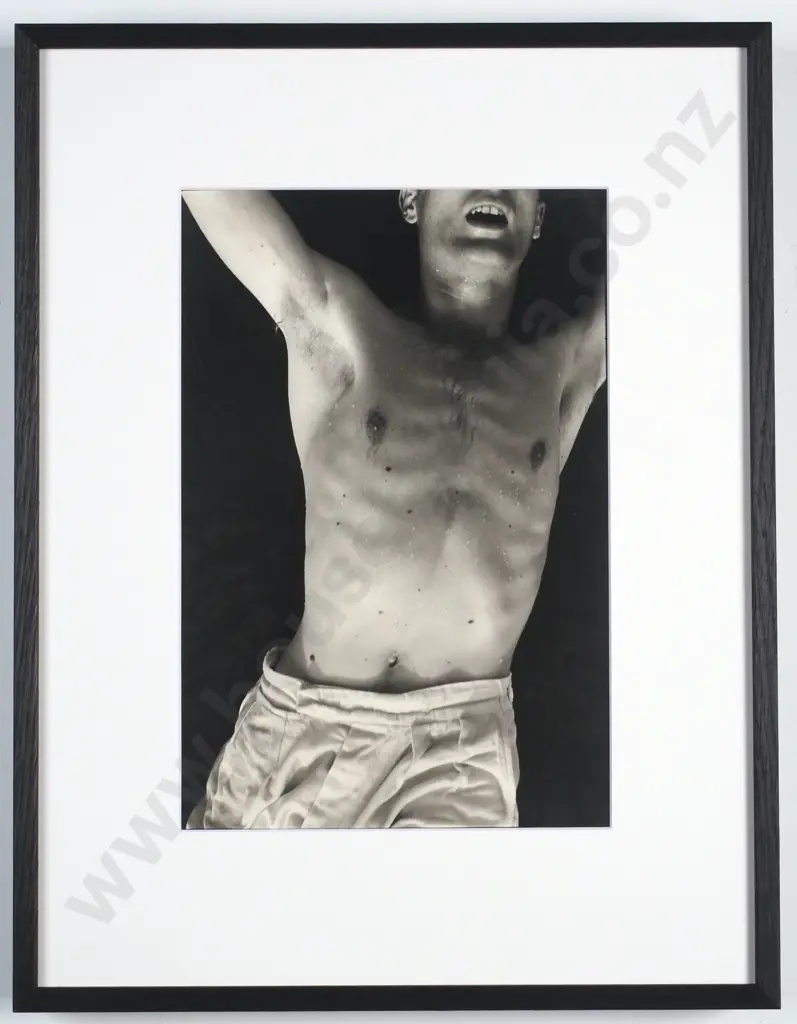 Fiona Pardington - 'The Sudden Fall', Silver Gelatin Photographic Triptych (c. 1990) Image 1++
