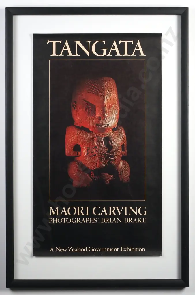 Brian Brake - 'Tangata', Poster Print (1984) Image 1++