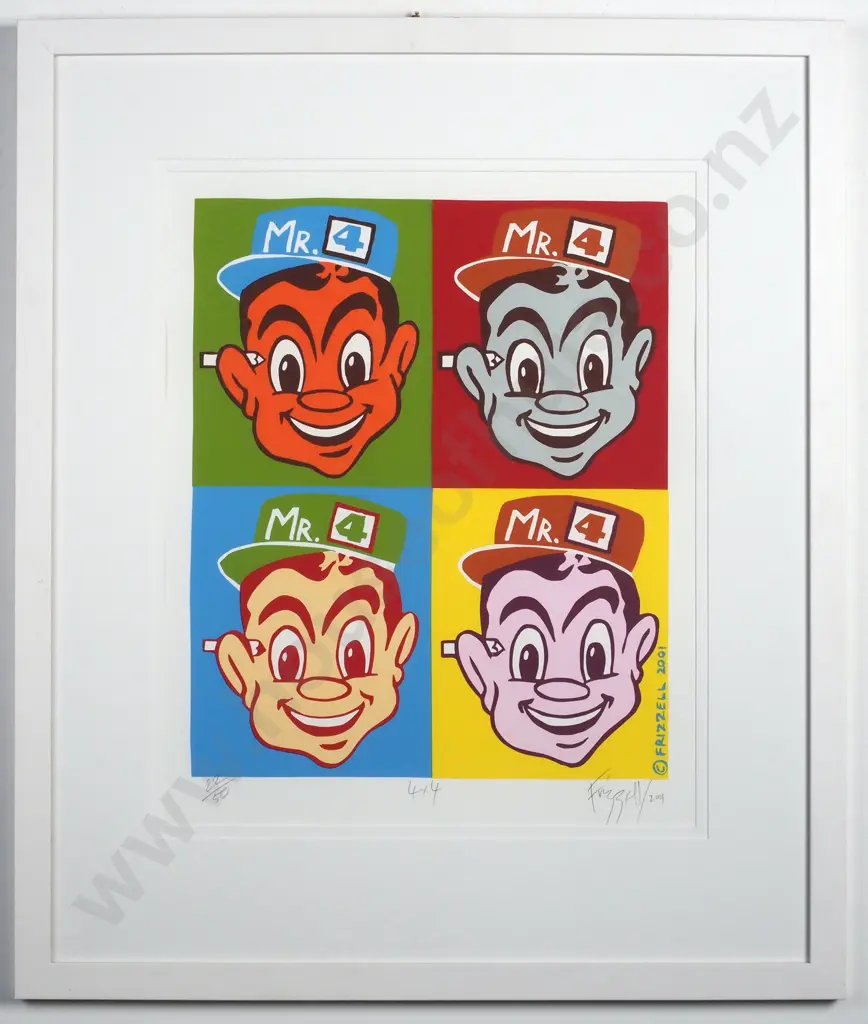 Dick Frizzell - '4x4', Screenprint 22/50 (2001) Image 1++