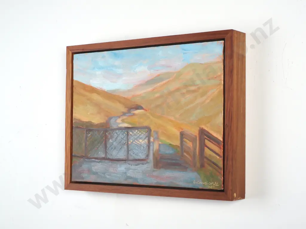Benjamin Constable - 'Rapaki Track II', Oil on Board (2026) Image 1++