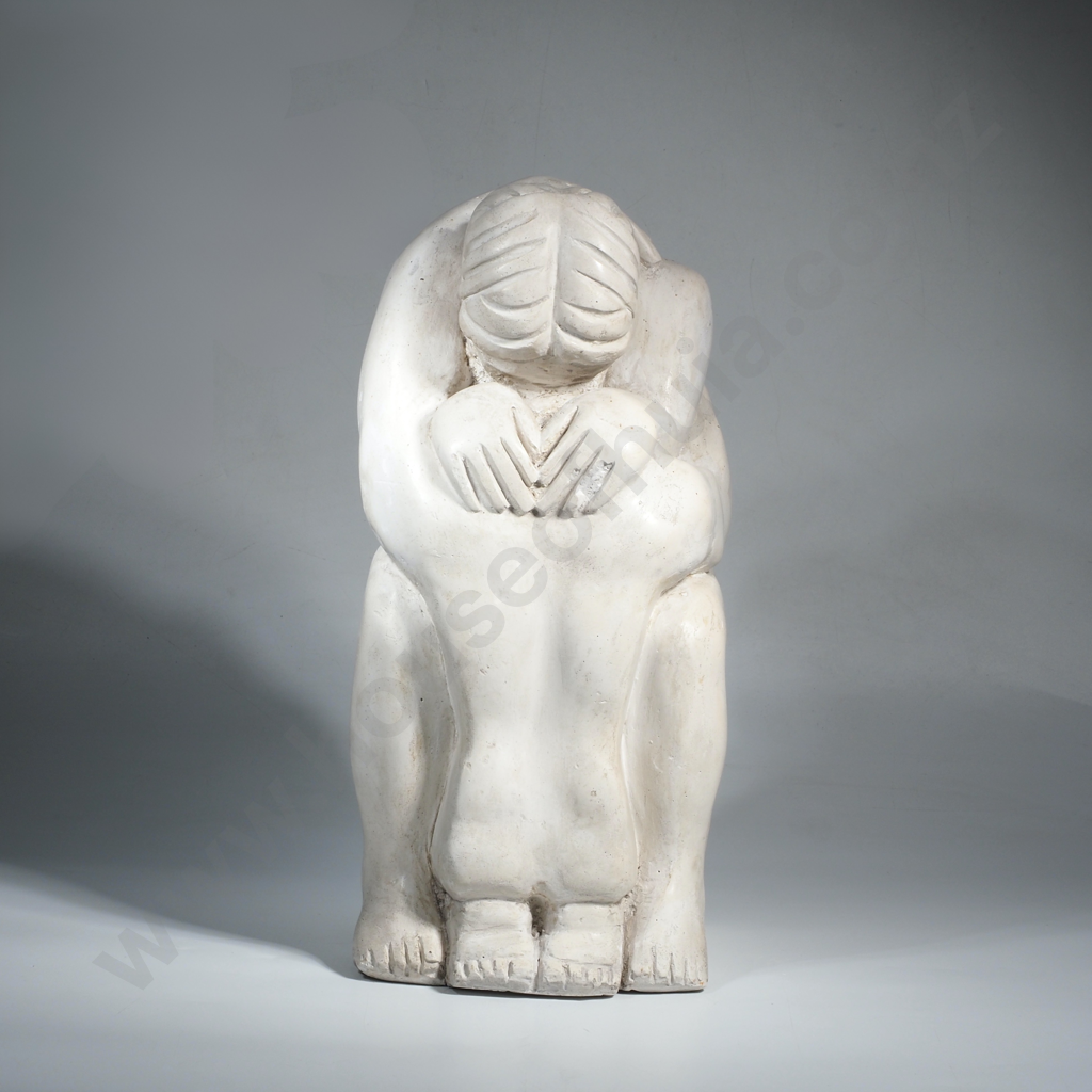 Llewelyn Summers - Embraced Figures, Plaster Image 1++