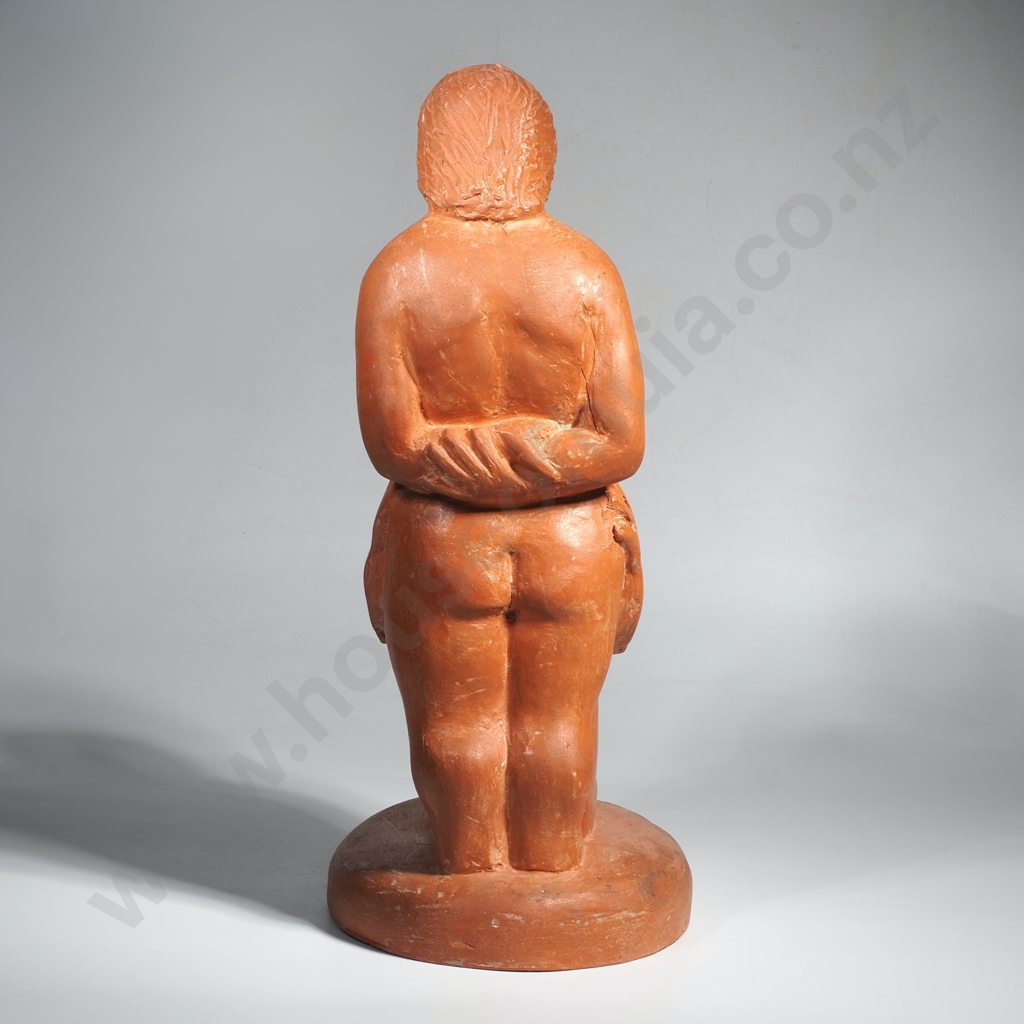Llewelyn Summers - Begging Figure, Terracotta Slip Cast Image 1++