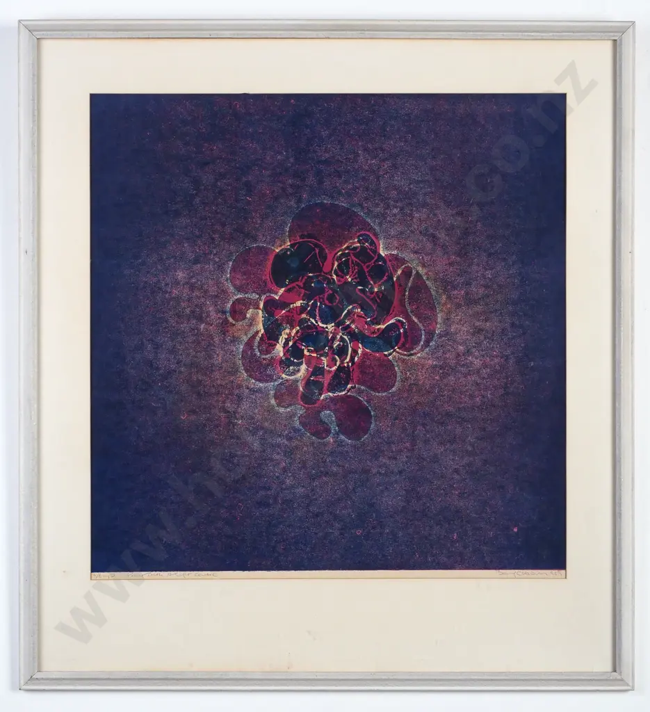 Barry Cleavin -1969 Print w a Soft Centre Print 4/8 Imp Image 1++