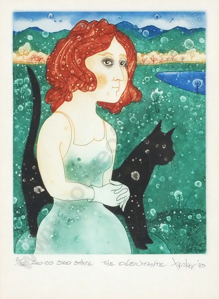Gary Tricker - 'The Debutante', Ltd Ed Print 6/12, 1983 Image 1++