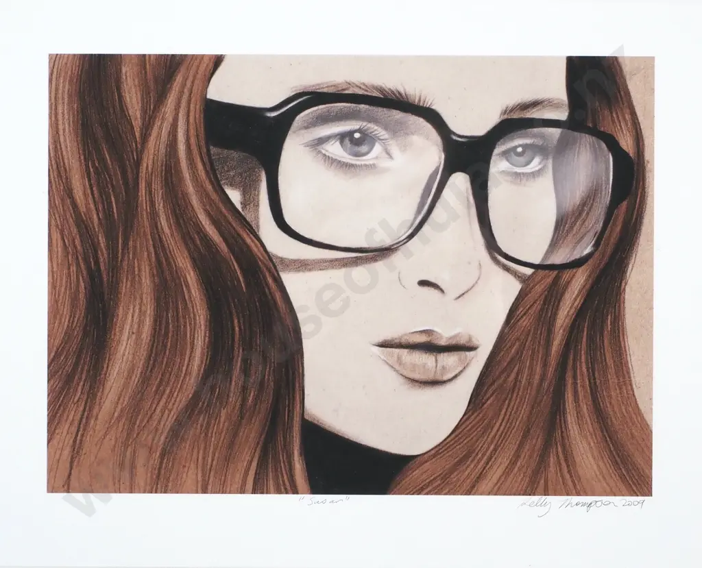 Kelly Thompson - 'Susan', Signed Print, 2009 Image 1++