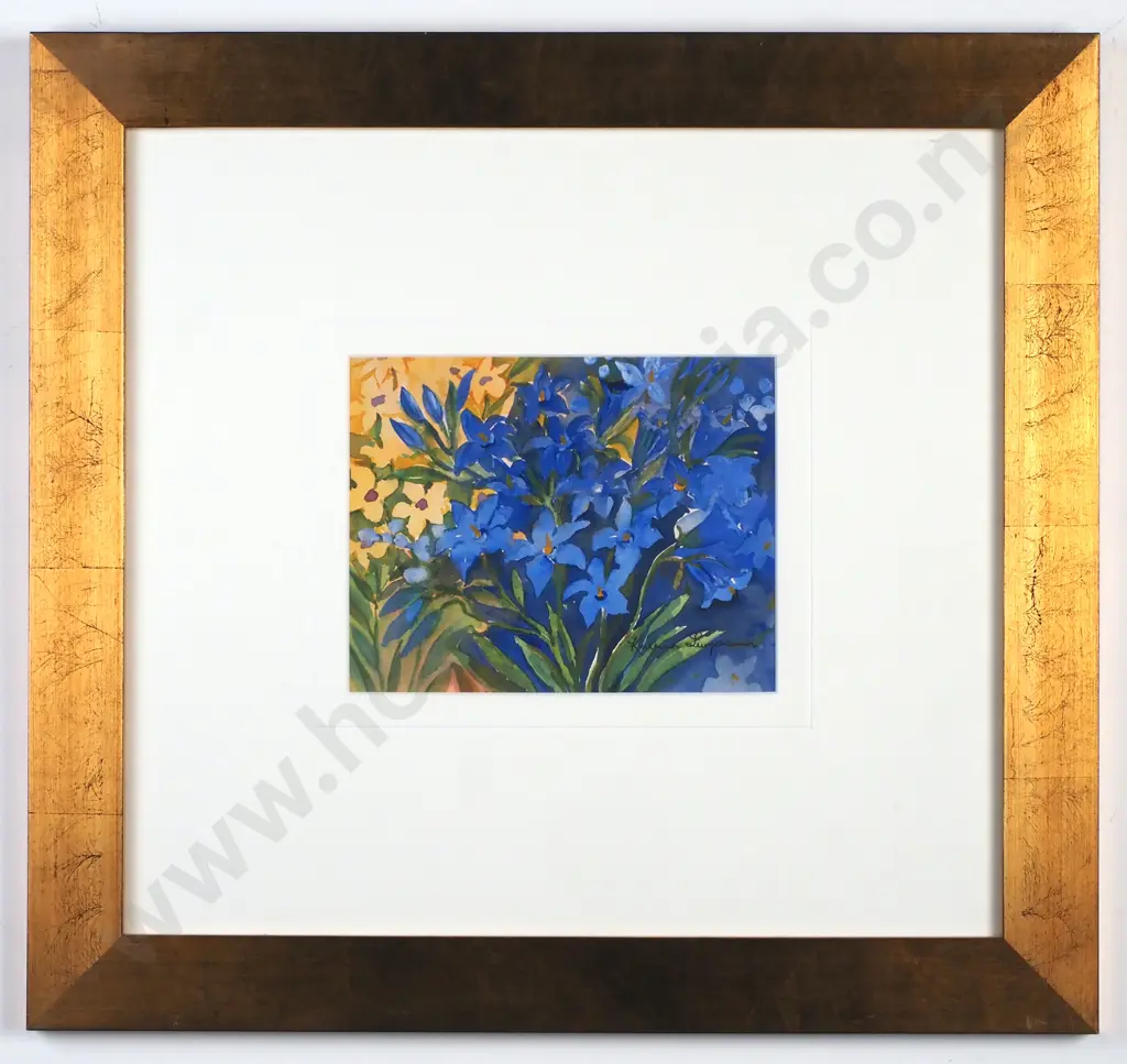 Kath Von Tunzelmann - 'Floral Study', Watercolour Image 1++