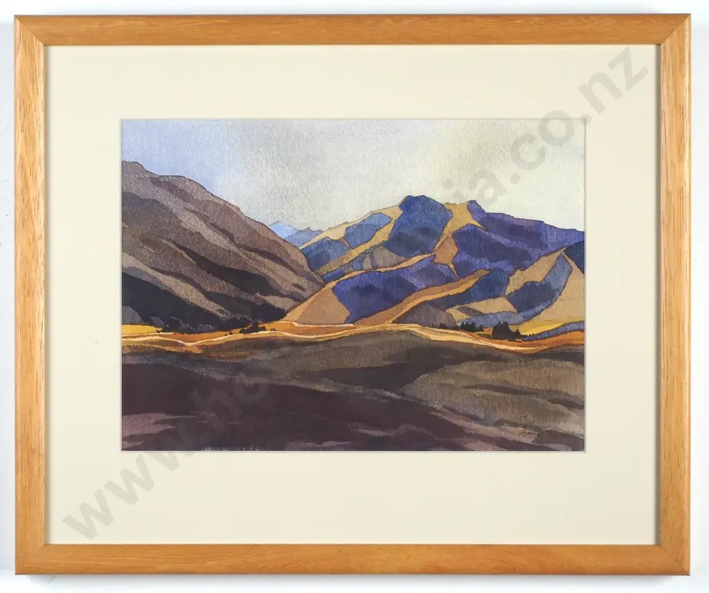 Attributed to William Harris - Mount Burke, Near Wanaka Image 1++