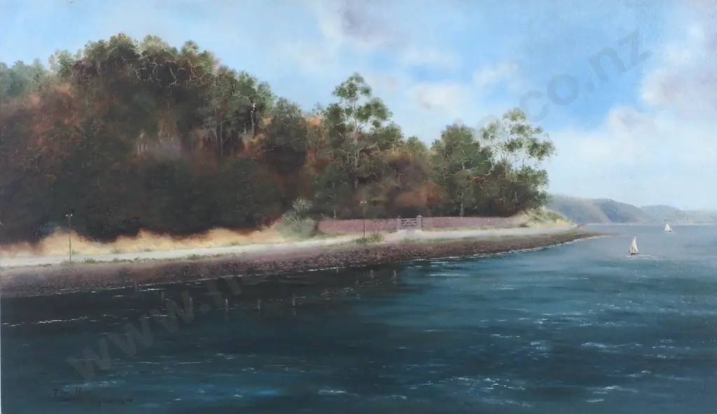 F M Golding - The Bay, Oil Image 1++