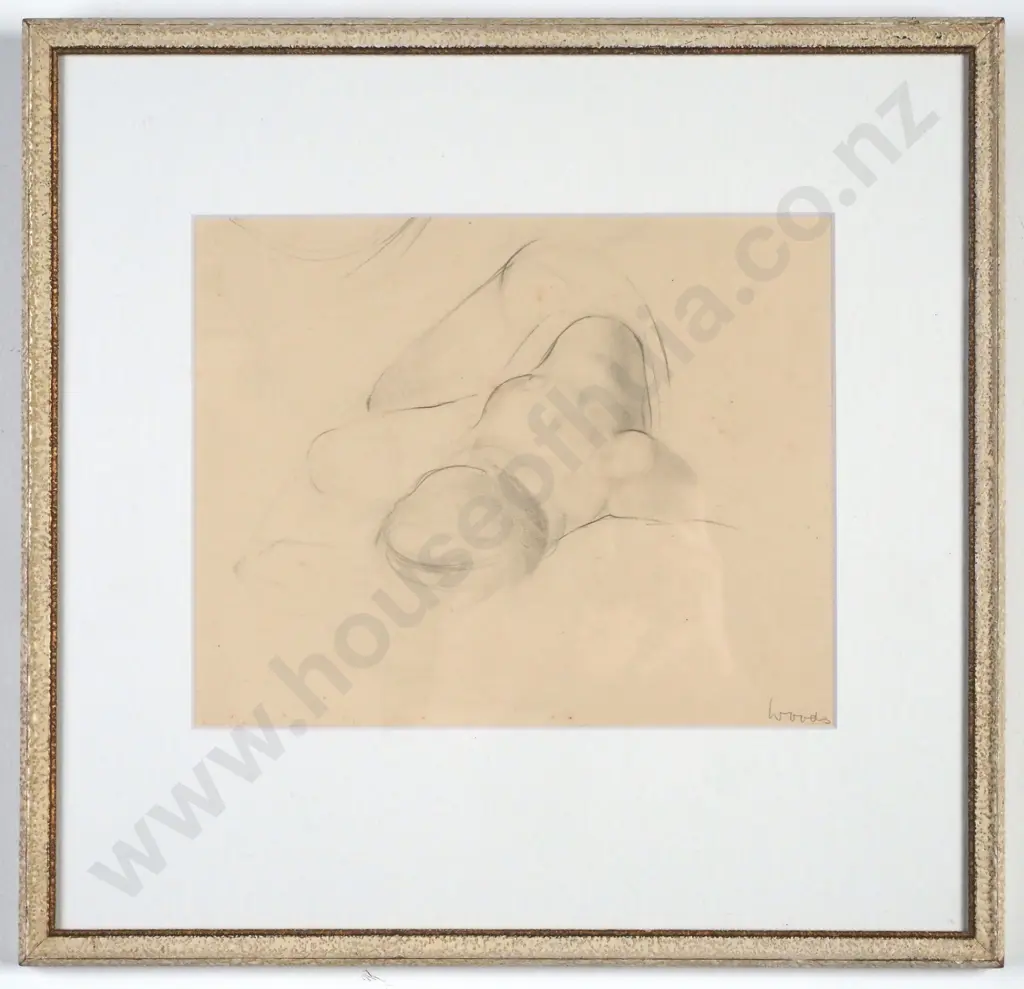 George Woods - Life Drawing, Graphite Image 1++