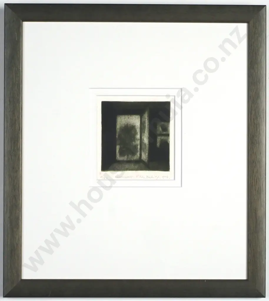 John Drawbridge - 'Greenscape', Mezzotint, LE 41/50 (1973) Image 1++