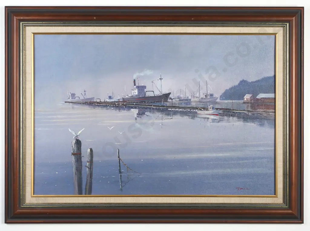 P.G.Hall - 'Kodiak', Oil on Board (1995) Image 1++