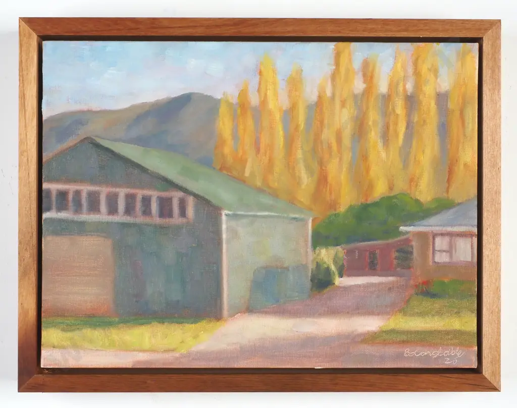 Benjamin Constable - 'Barn on Hillsborough Road', Oil on Board (2026) Image 1++