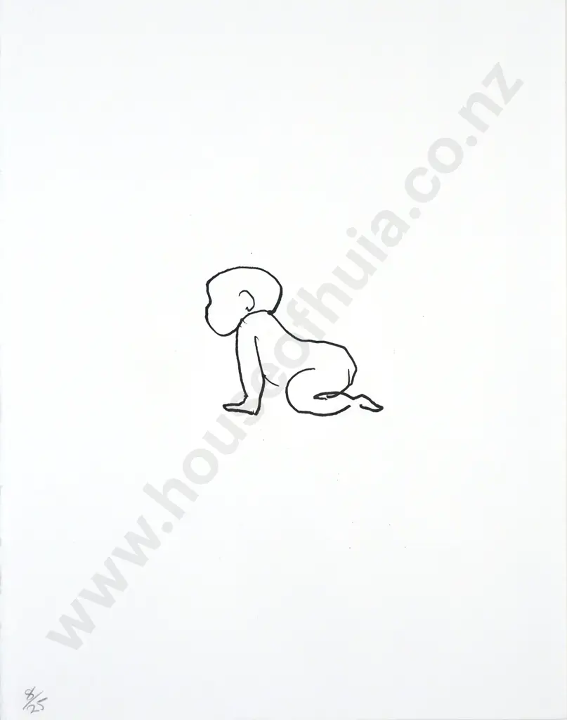Michael Smither - 'Crawling', Screenprint LE 8/25 (2006) Image 1++