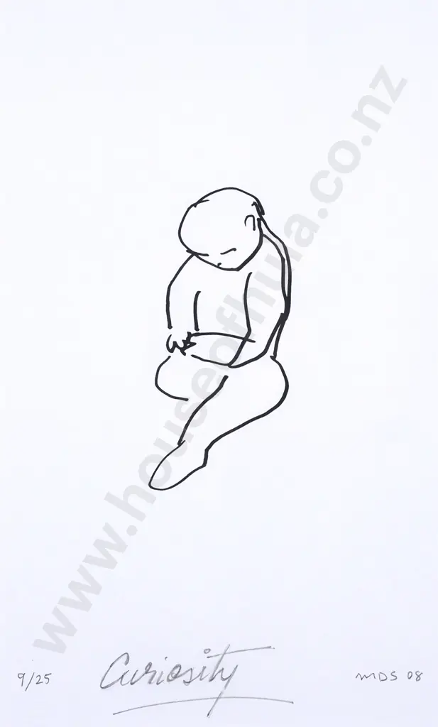 Michael Smither - 'Curiosity', Screenprint LE 9/25 (2008) Image 1++